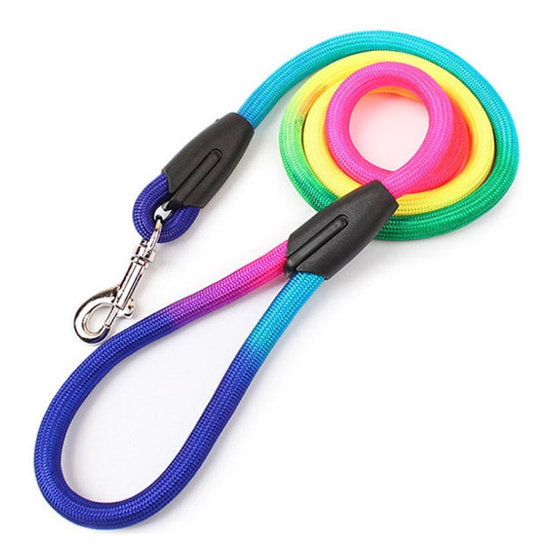 Durable-Nylon-Rainbow-12M-Pet-Dog-Leash-Walking-Training-Leash-Cats-Dogs-Harness-Collar-Leashes-Strap-Belt-Rope-4